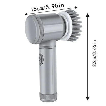 Cordless Electric Cleaning Brush Electric Kitchen Cleaning Scrubber Brush Lightweight Design Cleaning Tool For Kitchen Outdoor