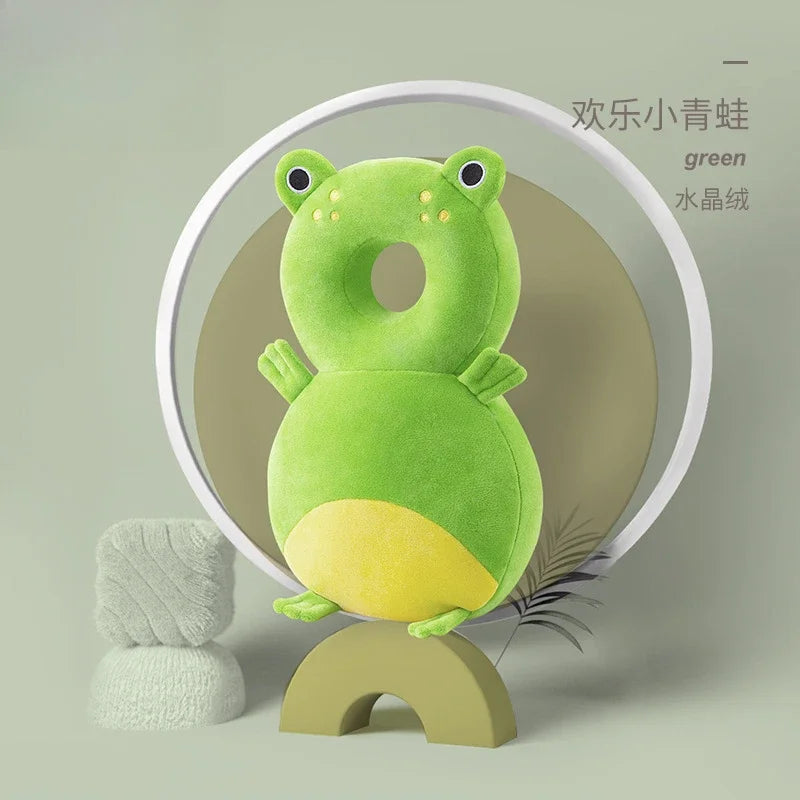 Newborn Headrest Security Pillows Backpack Toddler Baby Head Fall Protection Pad Cushion Cartoon Soft Security Pillows Backpack