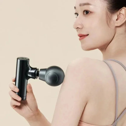 Portable Electric   Muscle Massage Gun - Deep Tissue Fascia Massager for Neck, Foot & Full Body Relaxation Mini Massage Gun