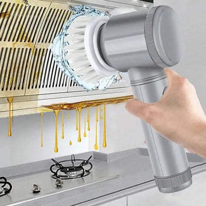 Cordless Electric Cleaning Brush Electric Kitchen Cleaning Scrubber Brush Lightweight Design Cleaning Tool For Kitchen Outdoor