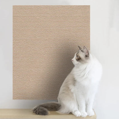 Wall Self-Adhesive Anti Cat Scratch Sofa DIY Cats Scratch Protection Paws Sharpen Trimmable  Carpet Cats Scratch Board