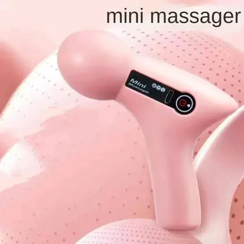 Portable Electric   Muscle Massage Gun - Deep Tissue Fascia Massager for Neck, Foot & Full Body Relaxation Mini Massage Gun
