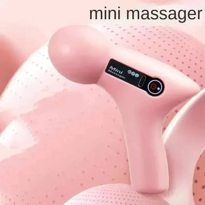 Portable Electric   Muscle Massage Gun - Deep Tissue Fascia Massager for Neck, Foot & Full Body Relaxation Mini Massage Gun