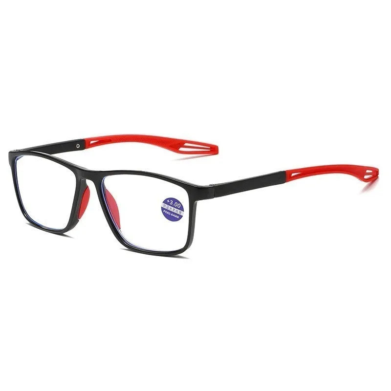 Anti-blue Light Reading Glasses HD Eyeglasses TR90 Sports Eyewear for Men Women