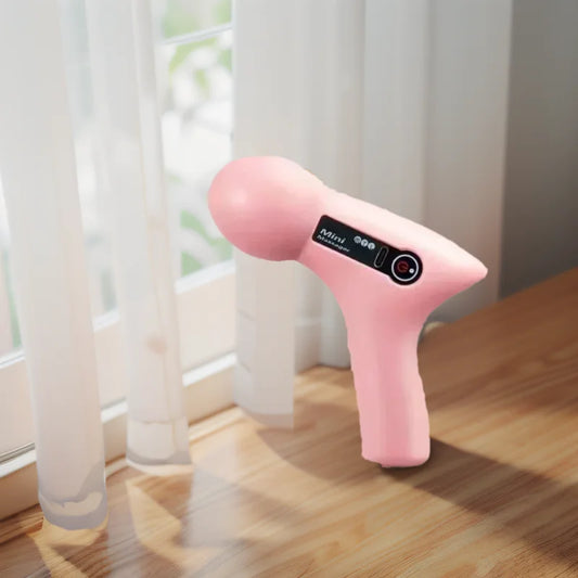 Portable Electric   Muscle Massage Gun - Deep Tissue Fascia Massager for Neck, Foot & Full Body Relaxation Mini Massage Gun