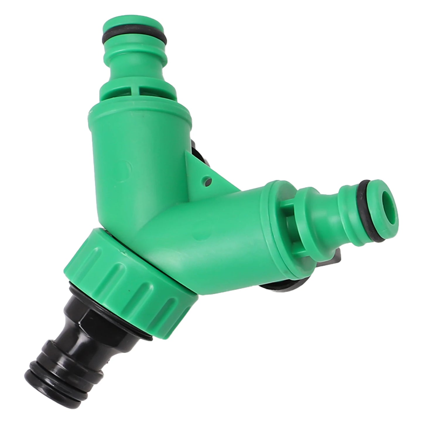 Valve Water Quick Connector Y Shape Hose Pipe Plastic Splitter Tools 2 Way Accessory Garden Brand New Suitable