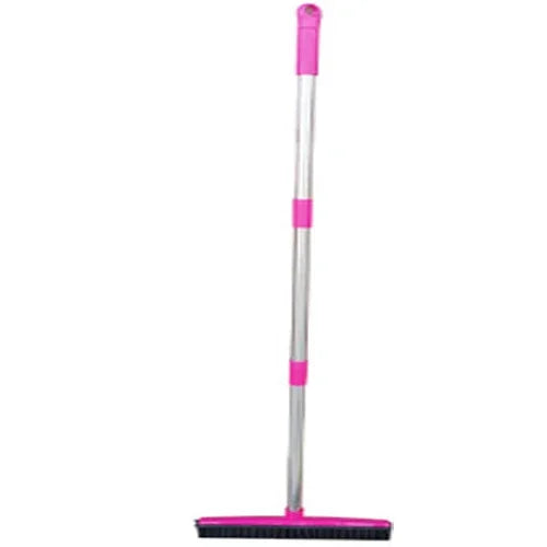 3in1 Adjustable Long Handle Silicone Broom For Pet Hair Removerrubber Floor Brush Multifunctional Carpet Hardwood Cleaning Tool