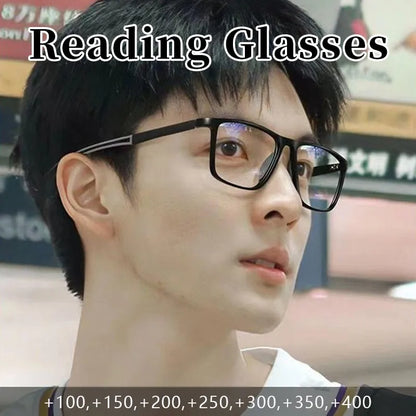 Anti-blue Light Reading Glasses HD Eyeglasses TR90 Sports Eyewear for Men Women