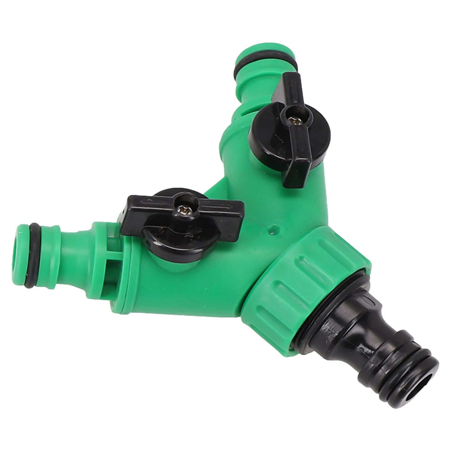 Valve Water Quick Connector Y Shape Hose Pipe Plastic Splitter Tools 2 Way Accessory Garden Brand New Suitable