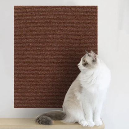 Wall Self-Adhesive Anti Cat Scratch Sofa DIY Cats Scratch Protection Paws Sharpen Trimmable  Carpet Cats Scratch Board