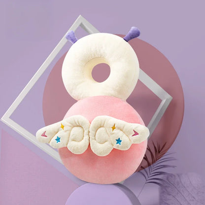 Newborn Headrest Security Pillows Backpack Toddler Baby Head Fall Protection Pad Cushion Cartoon Soft Security Pillows Backpack
