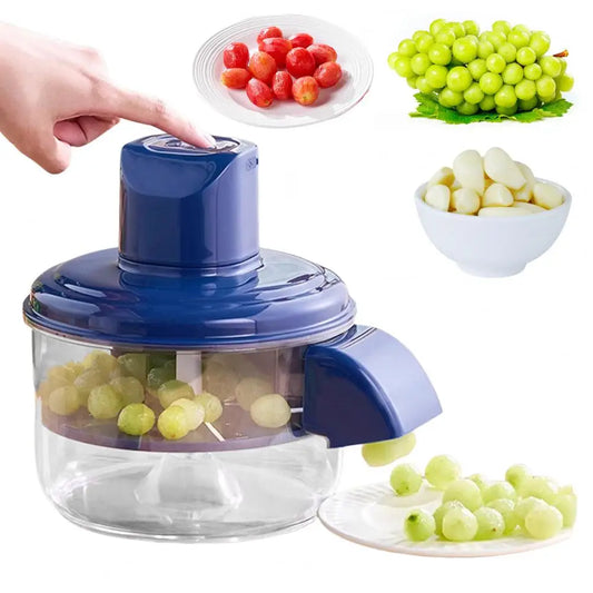 Electric Grape Garlic Peeler Machine Stainless Steel Kitchen Peeler Smooth Peeling Process Tool Automatic Fruit Garlic Peeler