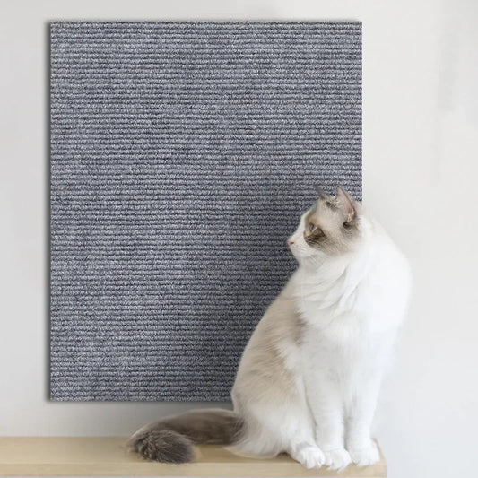 Wall Self-Adhesive Anti Cat Scratch Sofa DIY Cats Scratch Protection Paws Sharpen Trimmable  Carpet Cats Scratch Board