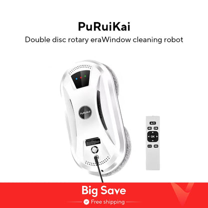 Ultra thin Robot vacuum cleaner window cleaning robot window cleaner electric glass limpiacristales remote control for home