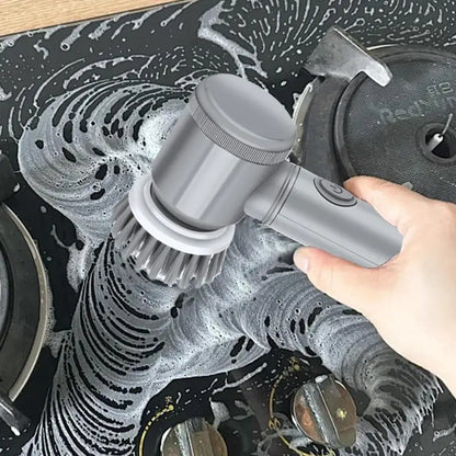 Cordless Electric Cleaning Brush Electric Kitchen Cleaning Scrubber Brush Lightweight Design Cleaning Tool For Kitchen Outdoor