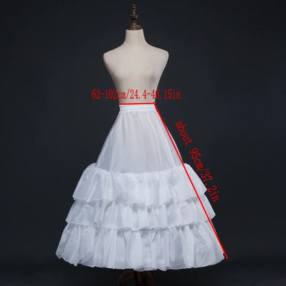Petticoat Crinoline Slips Hoop Skirt Vintage  Underskirt for Gown Dress Many Styles for Bridal Wedding