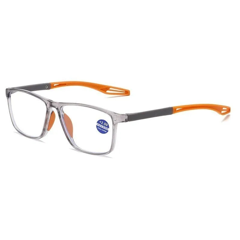 Anti-blue Light Reading Glasses HD Eyeglasses TR90 Sports Eyewear for Men Women