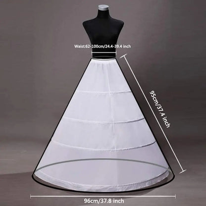 Petticoat Crinoline Slips Hoop Skirt Vintage  Underskirt for Gown Dress Many Styles for Bridal Wedding
